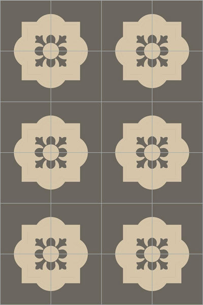 Bisazza Cementiles Classic Poppy Tortora