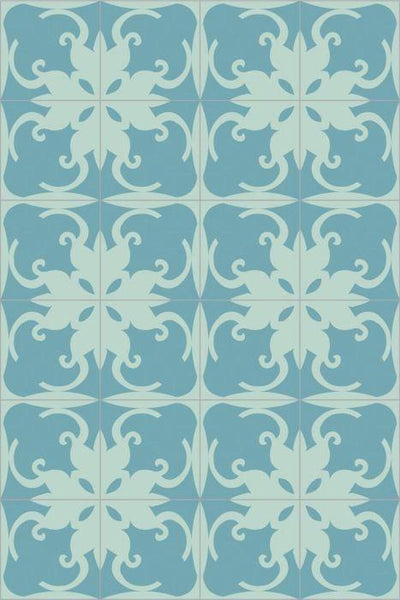 Bisazza Cementiles Couture Dalida Azzurro