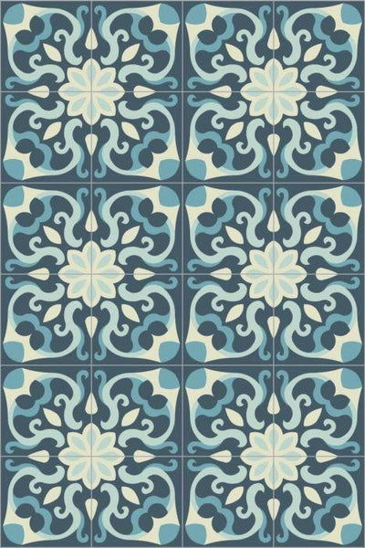 Bisazza Cementiles Couture Spell Marino