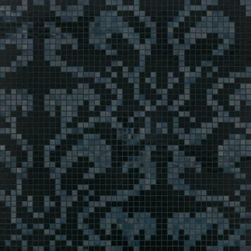Bisazza Decori 20 Damasco Black