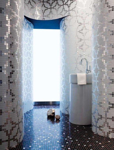 Bisazza Decori 20 Etoiles Oro Bianco