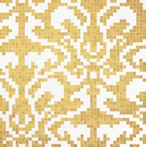 Bisazza Decori 20 Damasco Oro Giallo