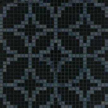 Bisazza Decori 20 Etoiles Nero